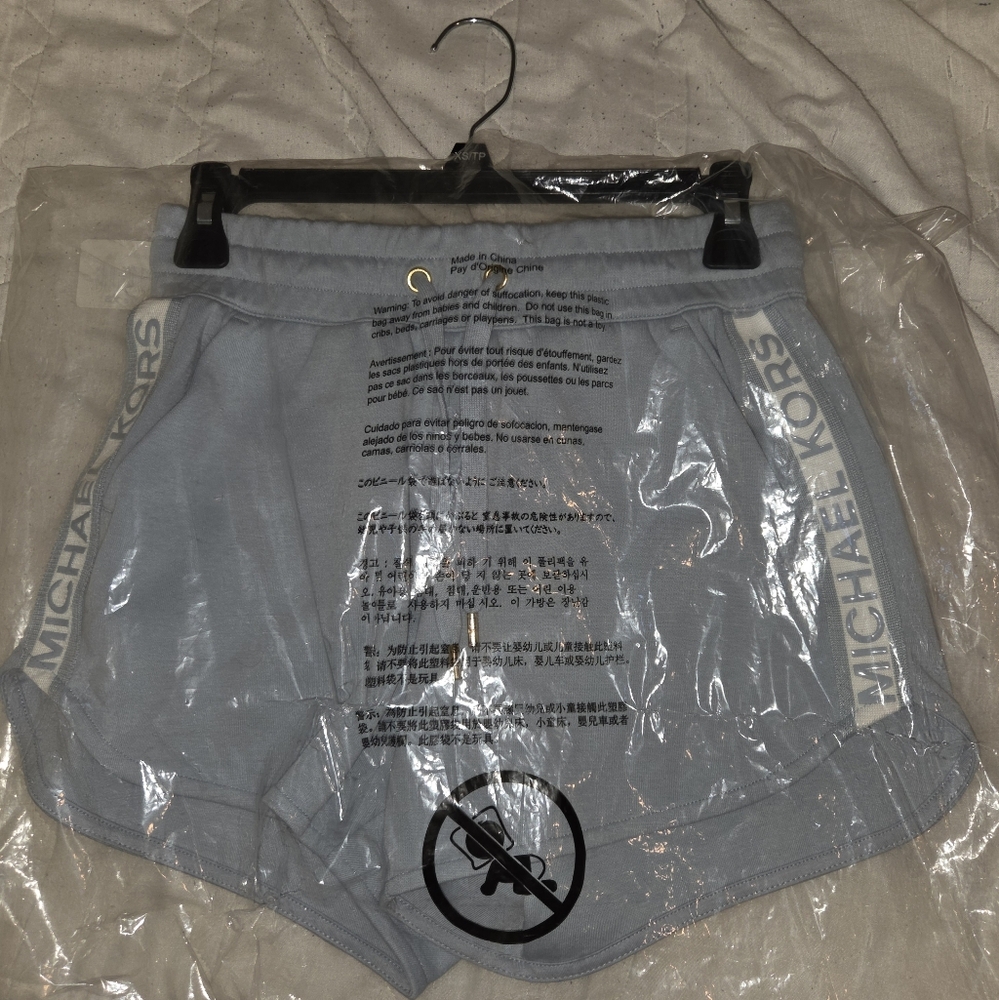 Michael Kors Light Blue Shorts